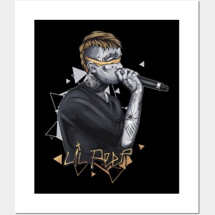 Lil Peep | Gold version Posters and Art